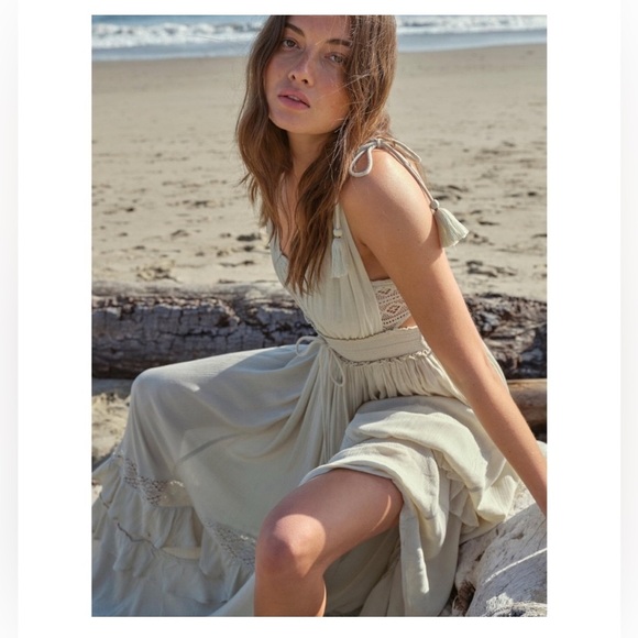 NWT Free People Santa Maria Maxi Dress in Rare Sold Out Color - Picture 3 of 9
